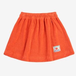 Bobo Choses Joyful Orange Fabric with Logo Patch